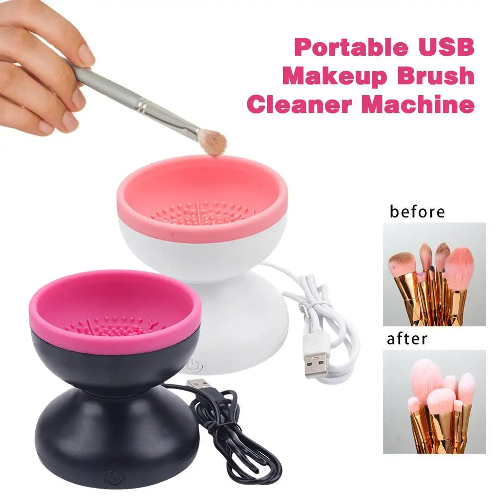 Electric Makeup Brush | Cosmetic Brush Cleaner | Lushify
